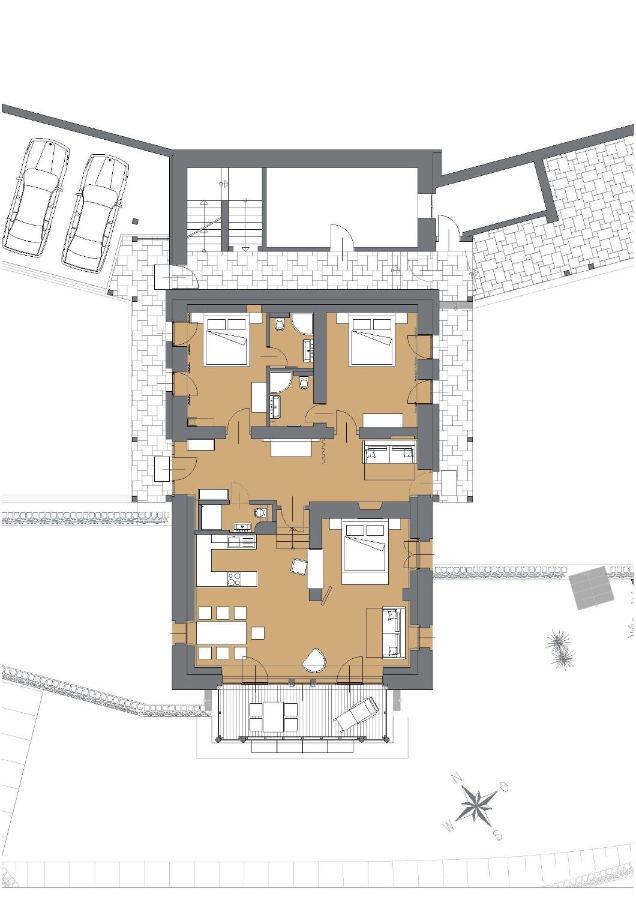 Der Weber - Haus Der Zukunft Apartman Hermagor-Pressegger See Szoba fotó